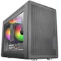 Mars Gaming MCXPS Caja Gaming Minitorre Negro con Cristal Templado
